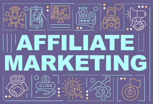 Earn Money Using Facebook Like Your Way To Online Income image 7 affiliate marketing sign with various affiliate marketing icons and images make xtra money online