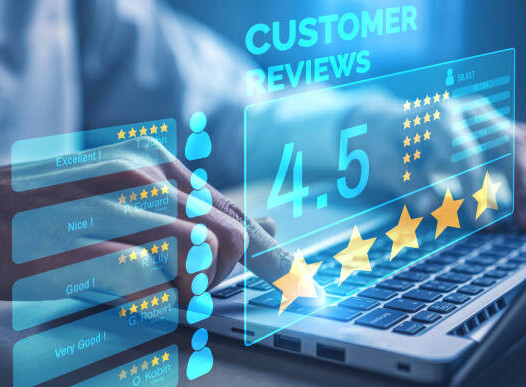 How Can I Increase Organic Traffic To My Affiliate Blog image 3 digital image showing customer reviews with star ratings make xtra money online