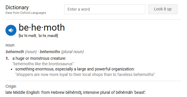 Learn How To Make Money In The Gaming Industry A Gamer's Guide image 1 definition of the word Behemoth make xtra money online