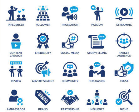 10 Proven Ways Influencers Make Money On Social Media image 3 infographic of influencer icons make xtra money online