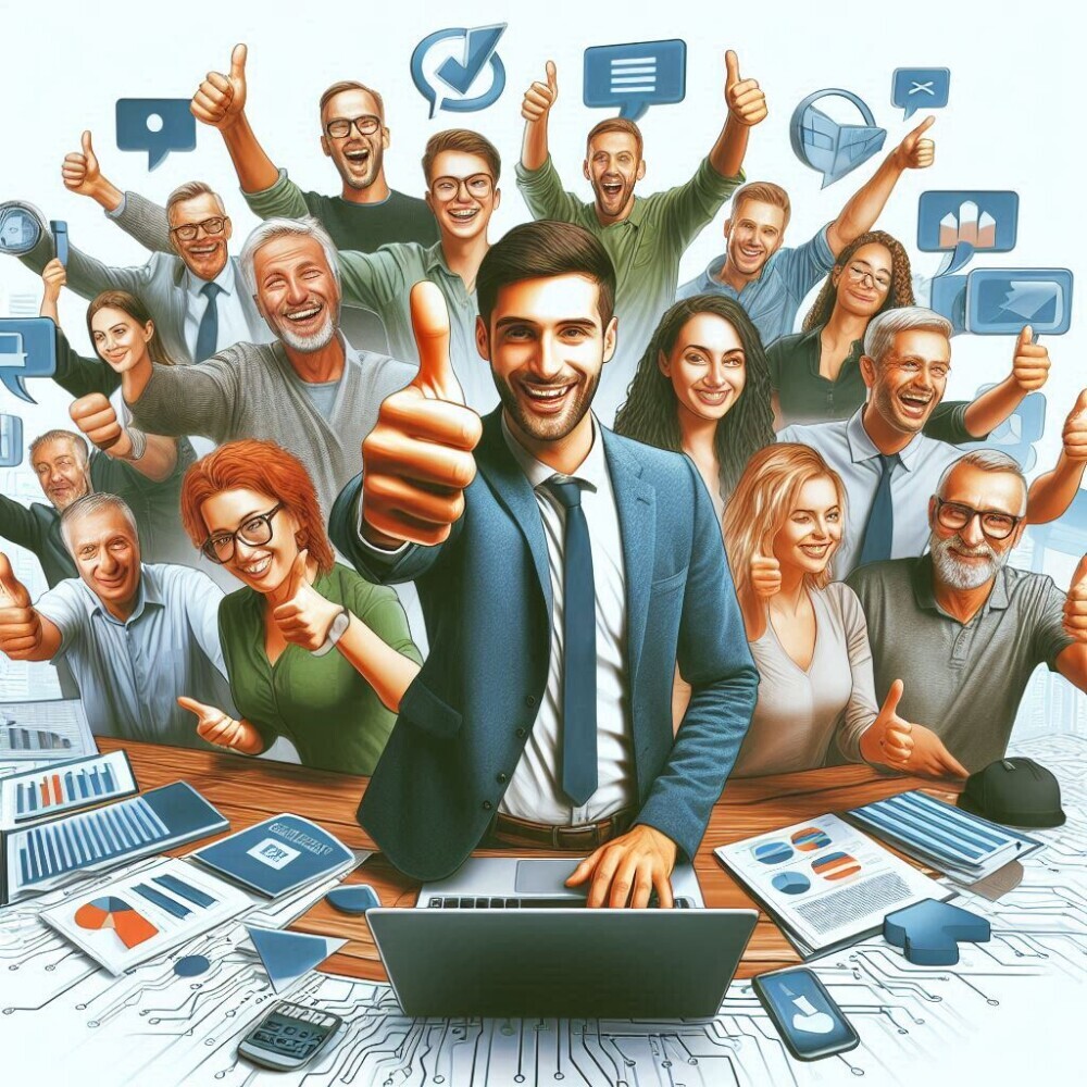 Awin Vs ShareASale - Choosing The Right Affiliate Network For Your Business image 4 group of affiliate members gathered make xtra money online
