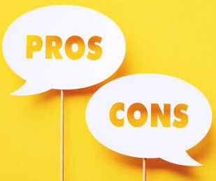 Awin Vs ShareASale - Choosing The Right Affiliate Network For Your Business image 6 pros and cons yellow background make xtra money online
