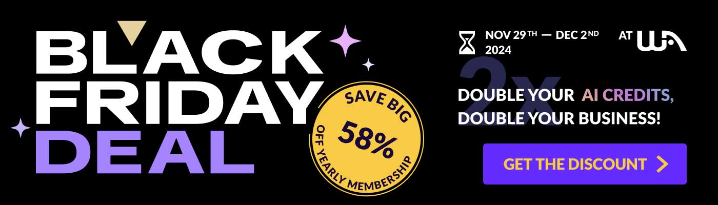 Wealthy Affiliate BF Nov24 banner