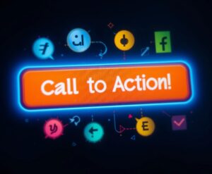 How To Create High-Converting Affiliate Marketing Content image 2 Bright digital illustration of a Call to Action button for affiliate marketing content MXMO