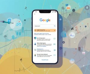 Mobile-Friendly-SEO-A-Google-search-results-page-illustration-on-a-mobile-screen-showing-one-highlighted-top-result-MXMO